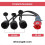 Adaptador CEE Divisor de alta corrente 400 V 16 A Plug 4