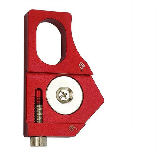 Adjustable Angle Ruler Marking Positioning Tool 80x30mm 1