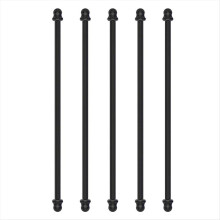 Abraçadeiras de silicone reutilizáveis, de borracha torcida