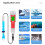 Digital 2-i-1 pH-temperatur vandkvalitetstester 6