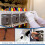 200pcs Rubber Grommet Kit,Hollow Firewall Grommet 3