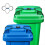 2PCS Trash Can Lid Locks for Animals, Garbage Can Bungee Cord Lock 1