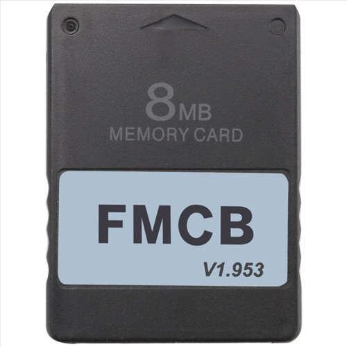 FMCB McBoot-kort V1.953 til PS2 -2 hukommelseskort (8MB)