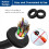 200pcs Rubber Grommet Kit,Hollow Firewall Grommet 2