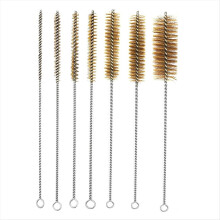 7pcs Brass Tube Brushes Wire Tube Brushes,Long Wire Cleanling Brushes