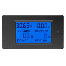 Misuratore di monitoraggio della batteria multifunzione DC 6,5-100 V PZEM-031 Display LCD