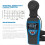 Portable Design Digital Illuminance Meter, Range 1-400,000 Lux 3