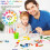 Kids Wall Clock - Non-Ticking, Battery-Operated Time Teaching Clock 2