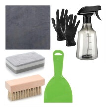 Kit de limpeza de lápides com 6 peças para limpeza de lápides