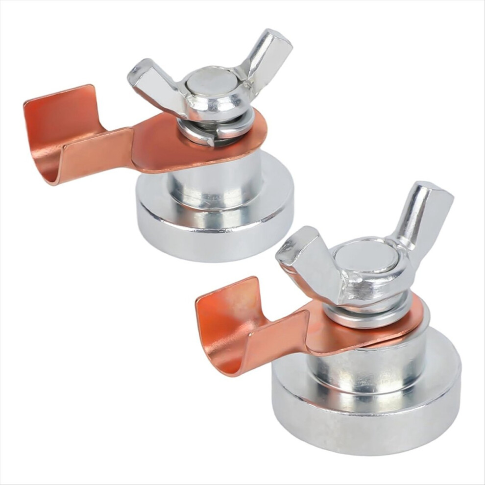 2Pcs Welding Magnetic Grounding Clamp 4851114107095