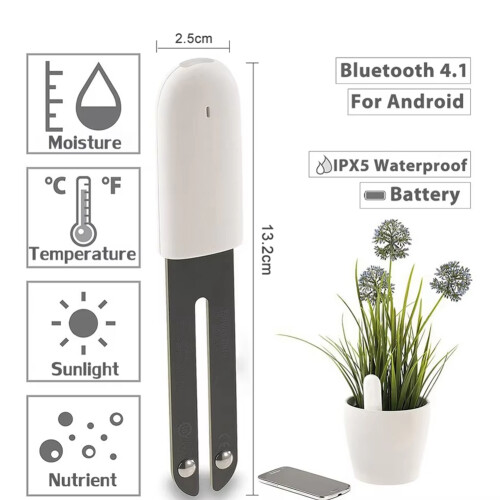 Bloemmonitor Plant Bodem Water Vruchtbaarheid Tester Sensor 2