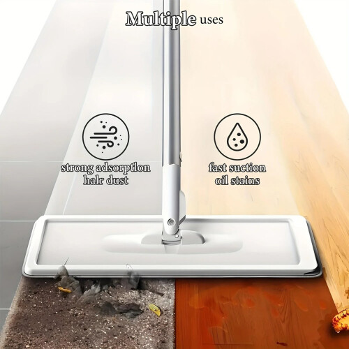 Magic Mop Eimer Set 360 Flache Nass-Trocken-Reinigung 2