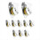 10pcs Wall Mount Pulleys 2