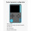 Super Ultra Thin Retro Video Game Console Built-in 500 Games C 3