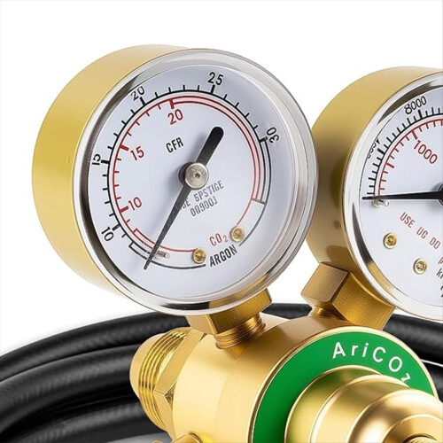 CO2-regulator, målere svejsegasregulator til MIG-svejsning 1
