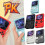R36T Retro Handheld Game Console 64G 15000 Games Red 5