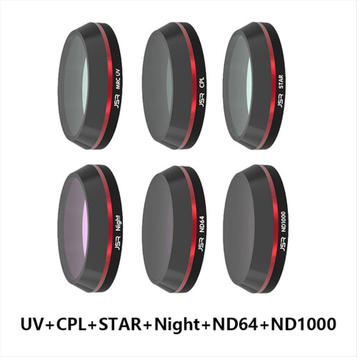 UV CPL STAR Night ND64 ND1000 objektivfiltre til 1