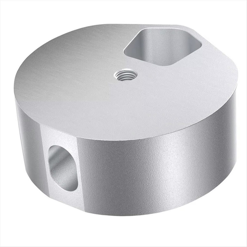 For Mini Aluminum Alloy 1/4 Screw Tripod Mount Adapter Silver 4854124946562