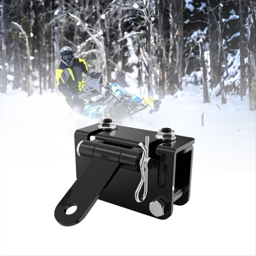 Universal Snowmobile Bumper Hitch, Adjustable Snowmobile Bumper Hitch 2