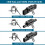 Universal Snowmobile Bumper Hitch, Adjustable Snowmobile Bumper Hitch 7