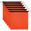 Sicherheitsflaggen-Set, 6 leuchtend orangefarbene Mesh-Warnflaggen 1