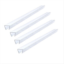 Protecție moale pentru ușă de dulap de 17,5 inch, protecție pentru margini din PVC trimabil