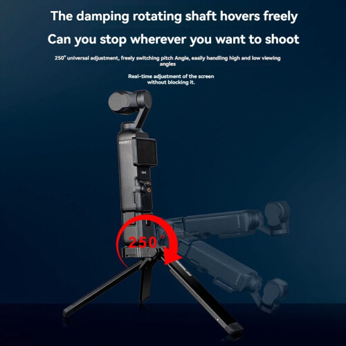 Magnetic Tripod Quick Release Selfie Stick for Pocket 3 2