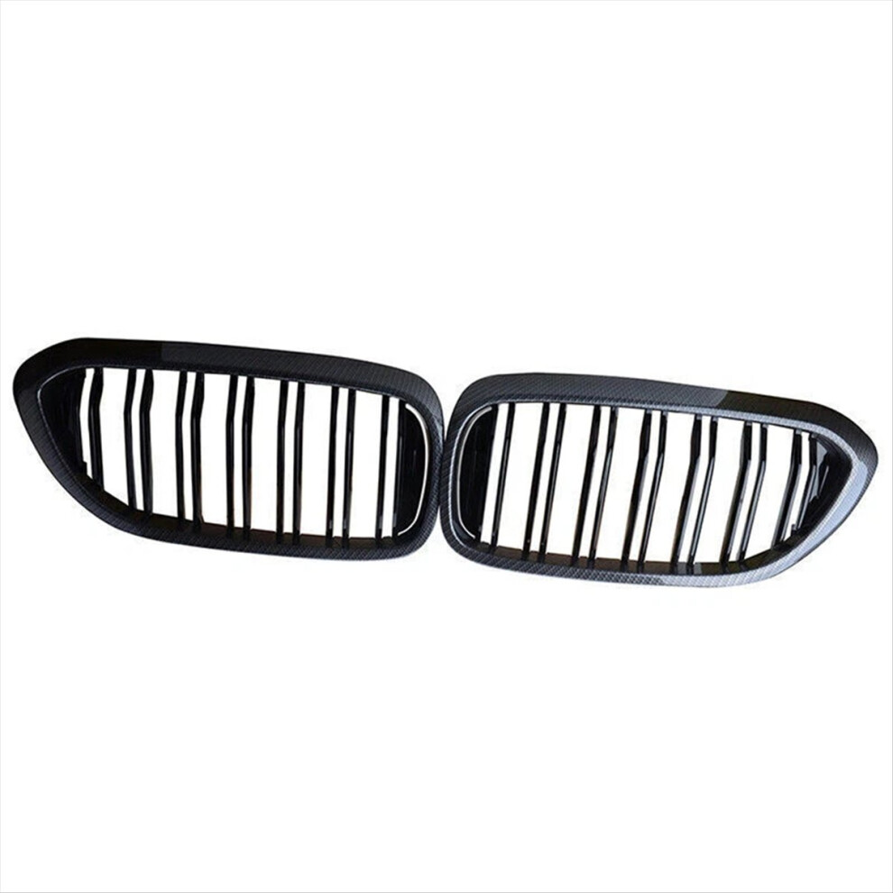 Carbon Fiber Style Car Bumper Kidney Grille For G30 G31 5-Series 4854124954772