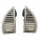 1Pair Dash Air Conditioner Vent Outlet Grille Assembly for B 1