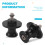 Για 657SS 675SR 675SS 300SS, Πηνία Ψαλιδιού, Βίδες Πίσω Βάσης, Ολισθητήρες 6