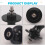 Για 657SS 675SR 675SS 300SS, Πηνία Ψαλιδιού, Βίδες Πίσω Βάσης, Ολισθητήρες 7
