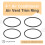 4PCS Dash Air Conditioning Outlet Vent Trim Ring Cover for A 5