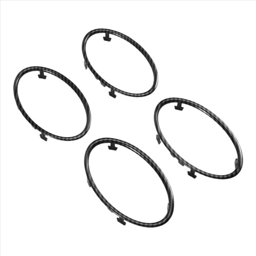 4PCS Dash Air Conditioning Outlet Vent Trim Ring Cover for A 2