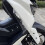 Protection de jambe de moto grise 3