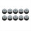 10pcs Motorcycle M6 Rubber Grommets Bolt for for 1