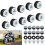 10pcs Motorcycle M6 Rubber Grommets Bolt for for 3