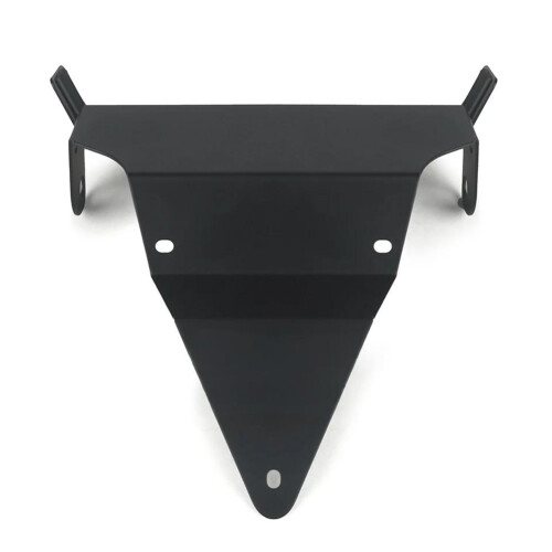 Support de plaque d'immatriculation arrière de moto, support fixe pour 2