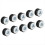 10pcs Motorcycle M6 Rubber Grommets Bolt for for 2