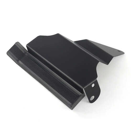 Support de plaque d'immatriculation arrière de moto, support fixe pour 1