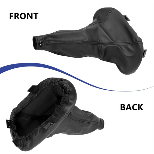 Gear Lever Gaiter in Imitation Leather with Retention Ring for 1
