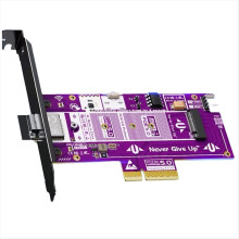 Adaptérová karta PCIE 5.0 na M2 Karta pro vzdálené spuštění počítače