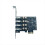 Κάρτα επέκτασης 4 θυρών USB 3.0 PCIE, ελεγκτής USB HUB 5Gb για επιτραπέζιο υπολογιστή 1