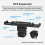 Dual Cold Shoe Mount Bracket 1/4 Arca for DSLR Camera B 6