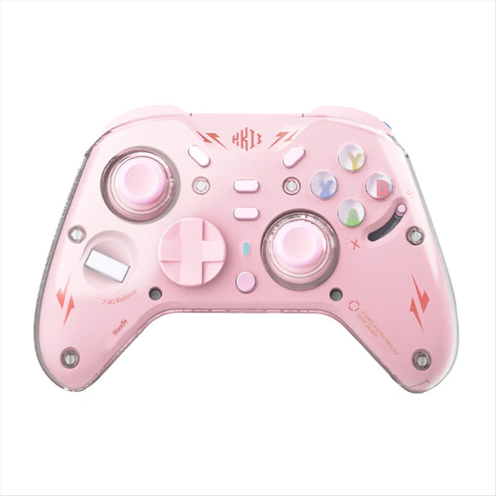 Bluetooth Game Controllers 1000Hz Gamepads for PC NS Phone Pink-image-OPC-PMCX96H-NEW