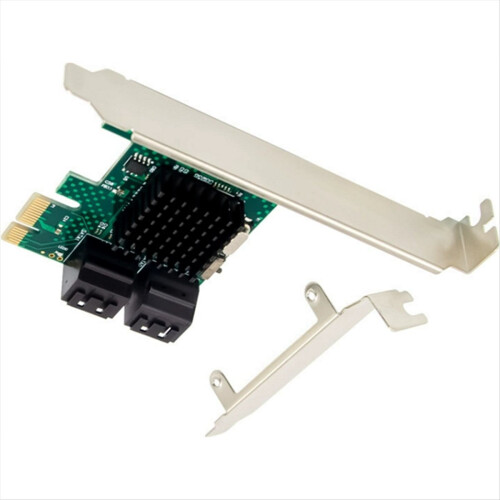 Κάρτα επέκτασης ASM1061 PCI-E σε 4Port SATA3.0 σε PCIe X1 GEN3