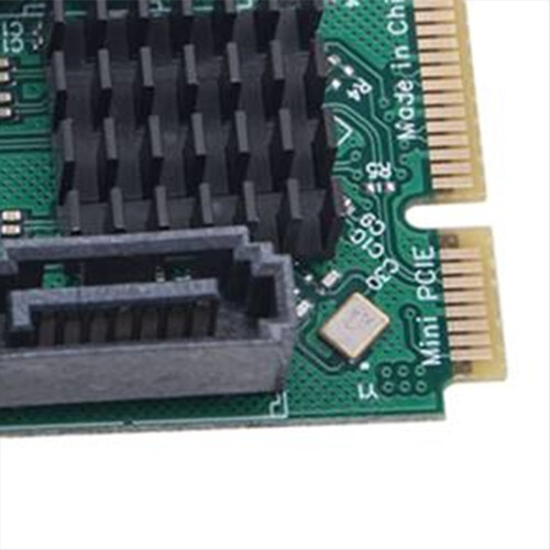 Til Mini PCIE til kort Mini PCI Express til 4-ports SATA3.0 6Gb 1