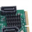 Til Mini PCIE til kort Mini PCI Express til 4-ports SATA3.0 6Gb 3