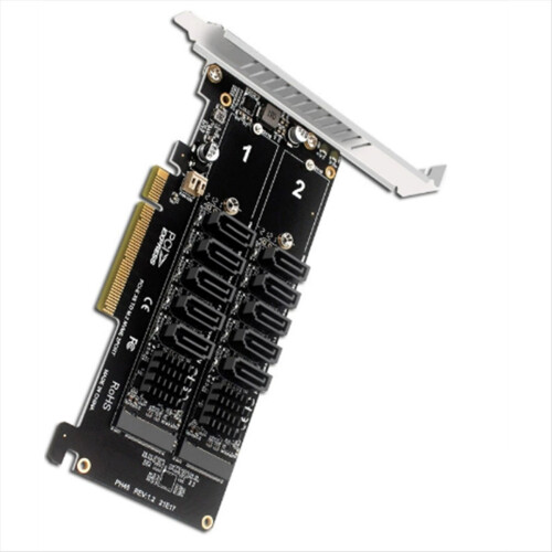 For PCI-E Expansion Card JMB585 Chipset 1