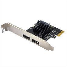 Rozšiřující karta PCI-E X1 na duální port ESATA + USB pro stolní počítače A