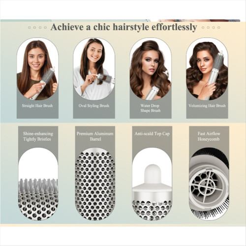 Round Brush for FlexStyle HD430/435/440 Series Attachments 2